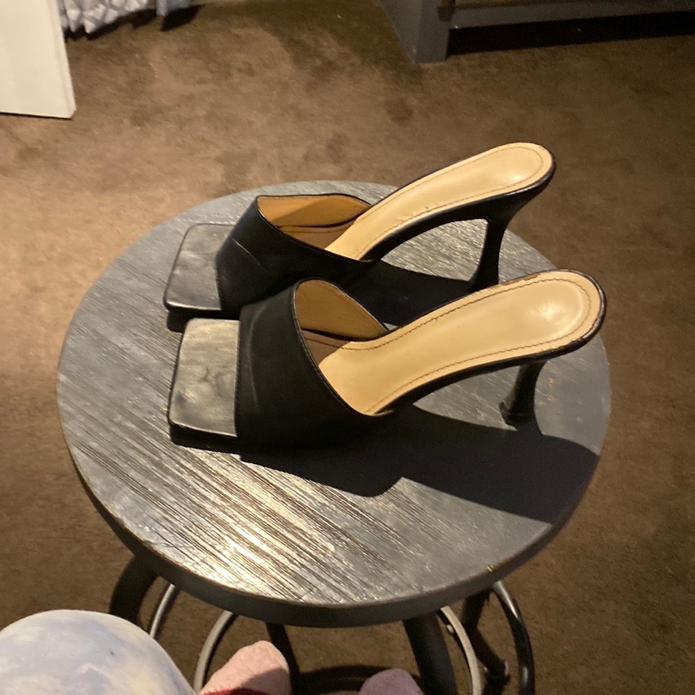 Open Toe Kitten heel
